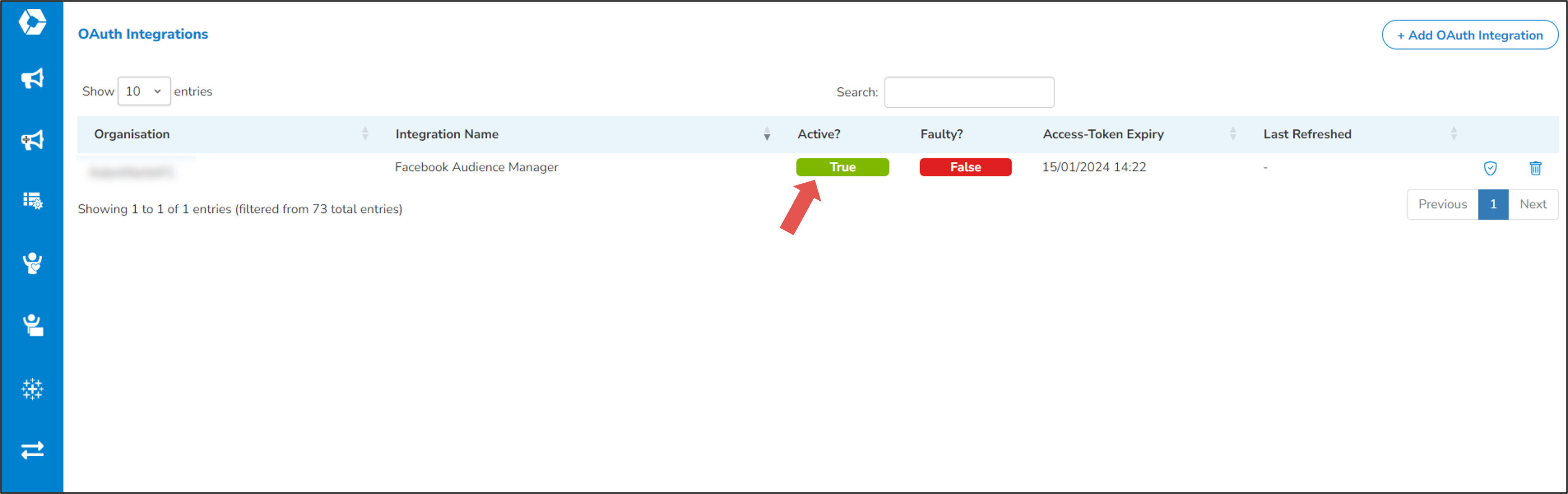 SRM Campaign - Commit to Facebook - OAuth Integrations page Active.png
