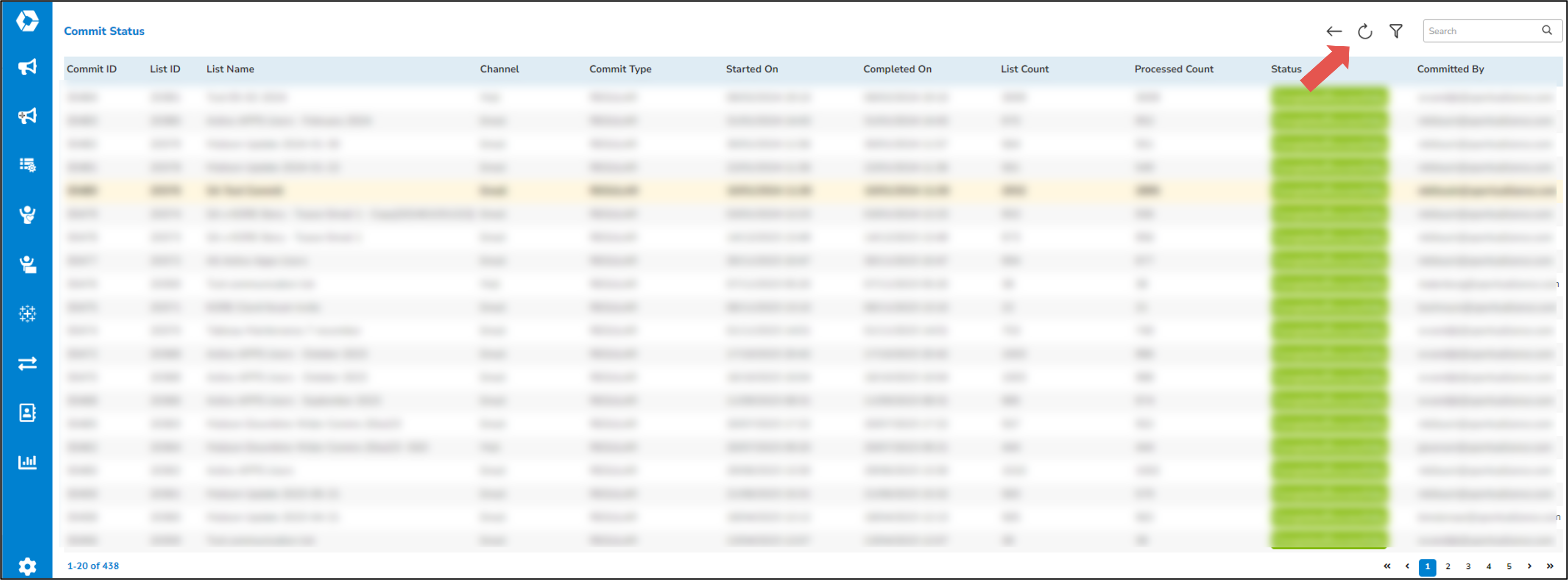 Committed List - Commit Status Search.png