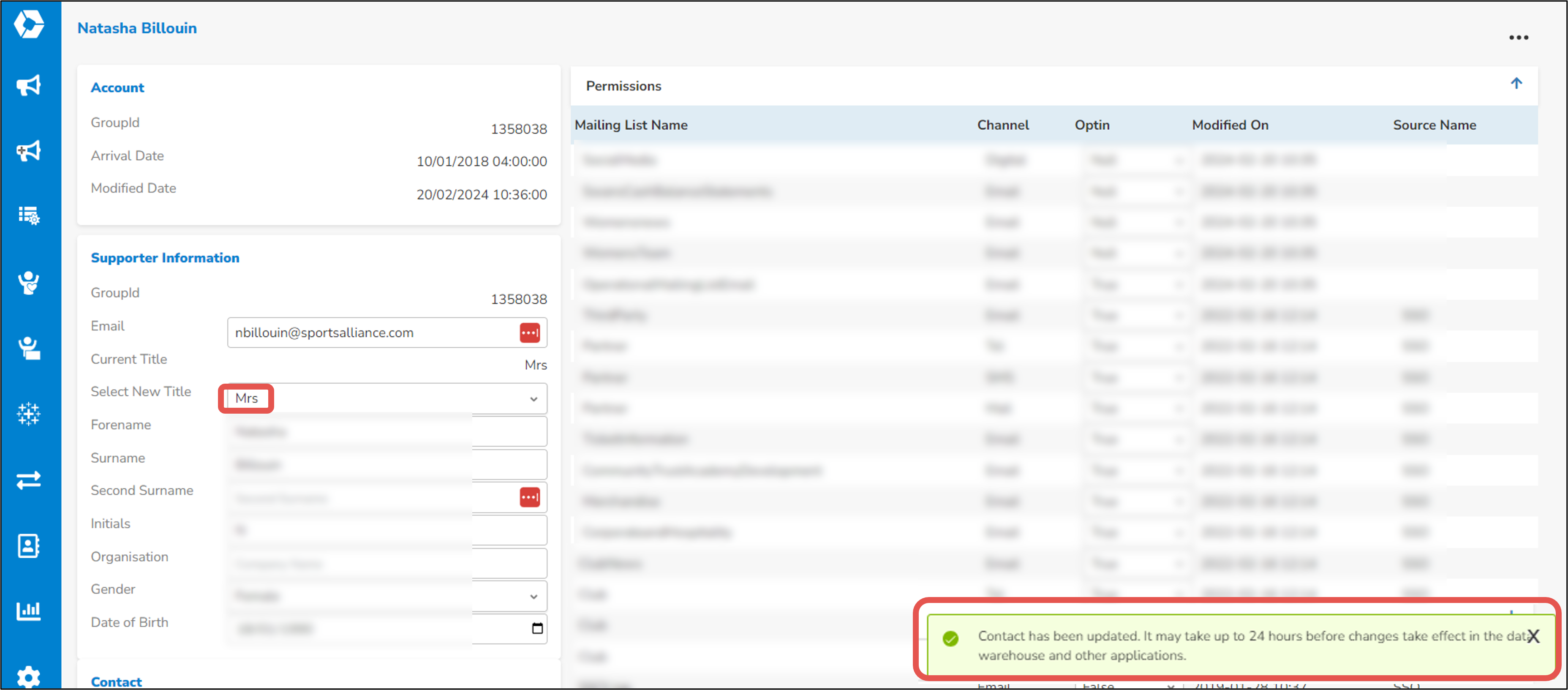 Contact Management - View Contact Details Update Record Confirmation.png