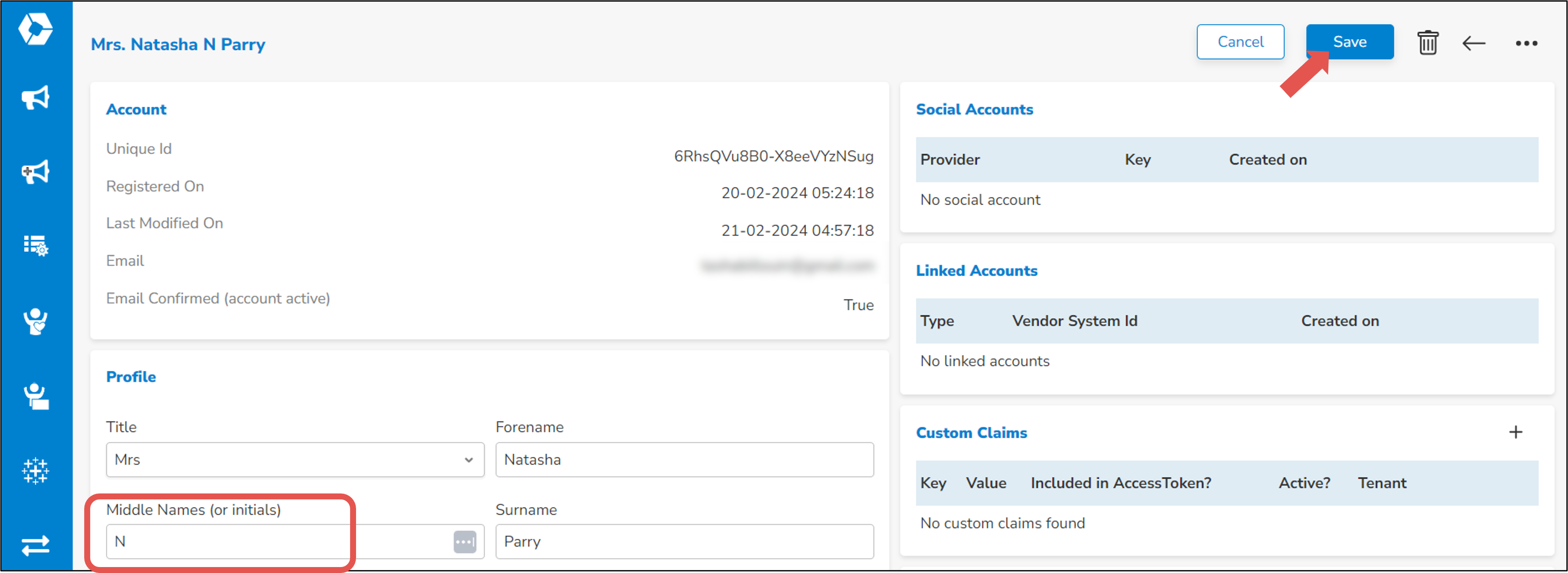 SSO Admin - SSO Menu Update Field Save Update.png